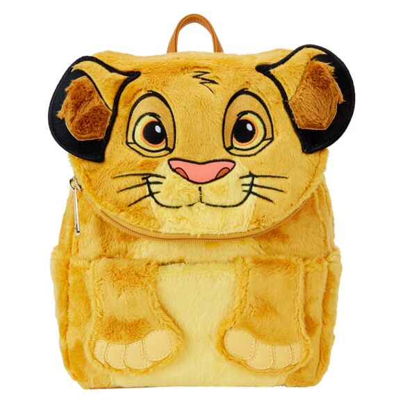 Loungefly Disney Lion King 30th Anniversary Simba Plush Cosplay Mini Backpack - Picture 5 of 7